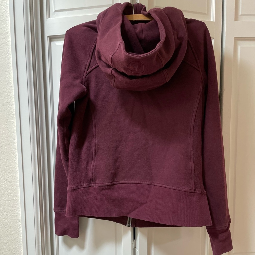 Lululemon scuba full zip hoodie. Size 6.